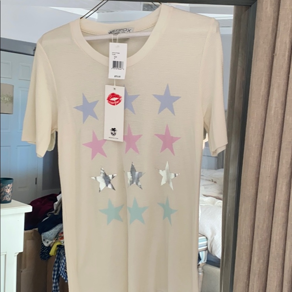 Wildfox star waffle tee!